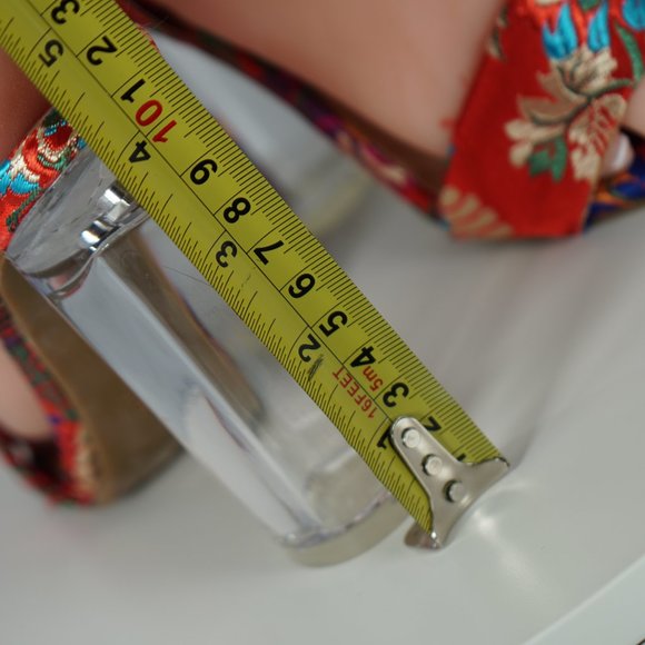 ROGUE Helium "UPRIGHT-03S" Round Heel Sandal Pump Sz7 (37) 7.5 READ - Picture 11 of 15